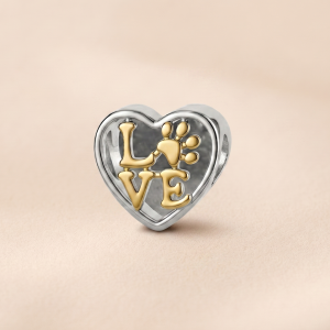 Paw Love Photo Charm
