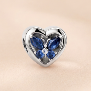 Eternal Love Personalized Heart Charm