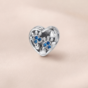 Sparkling Paw Custom Photo Charm
