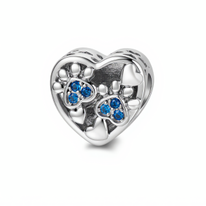 Sparkling Paw Custom Photo Charm