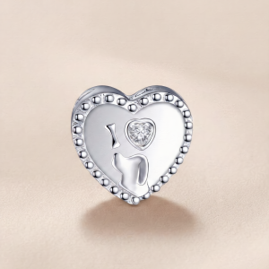 Pet Heart Personalized Photo Charm